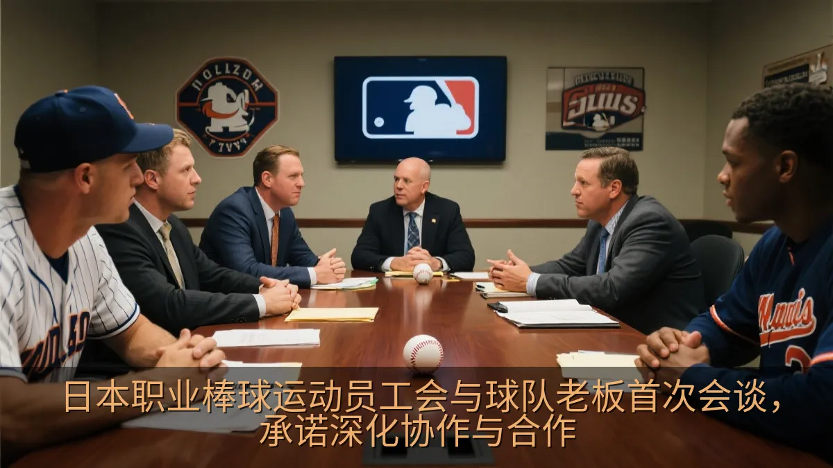 日本职业棒球运动员工会与球队老板首次会谈，承诺深化协作与合作