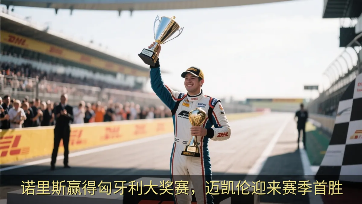 赛车领奖台与庆祝场景