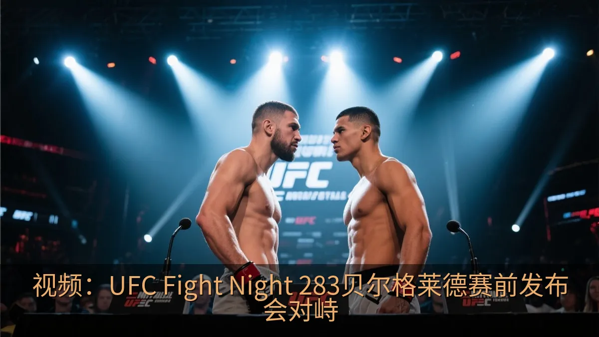 视频：UFC Fight Night 283贝尔格莱德赛前发布会对峙