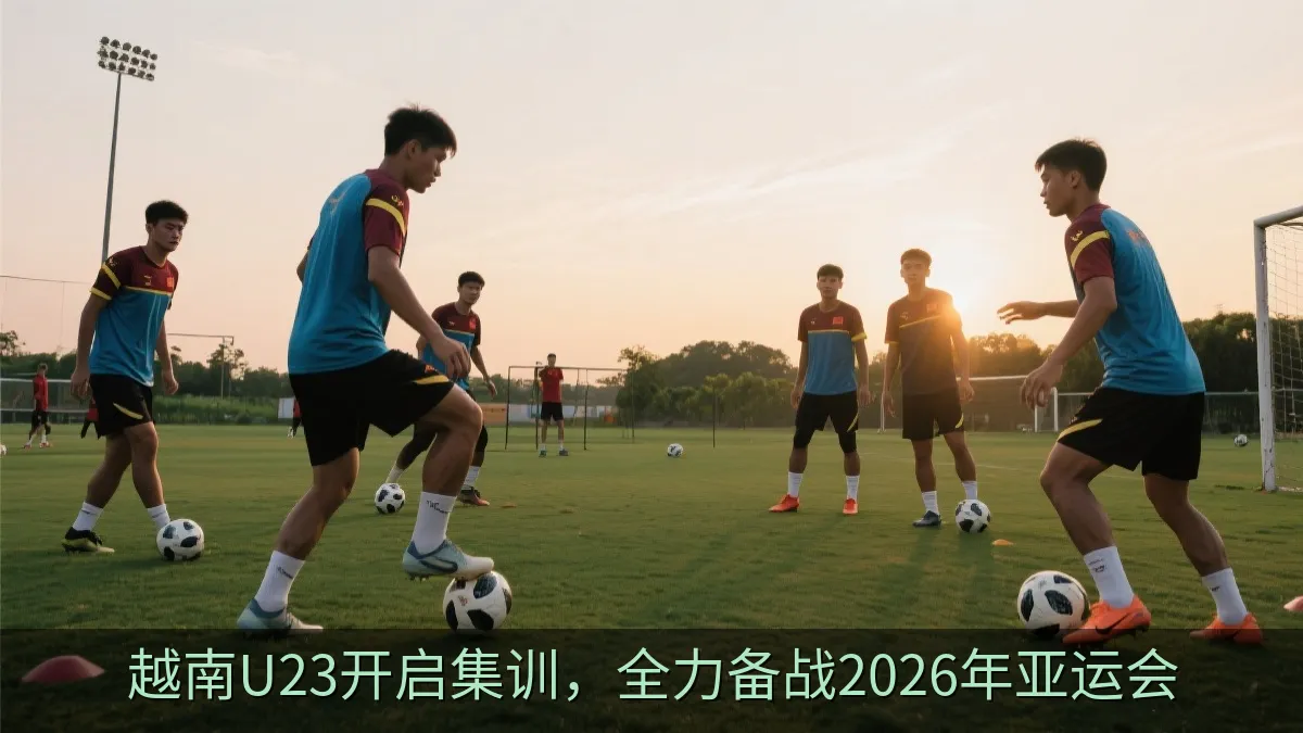 越南U23开启集训，全力备战2026年亚运会
